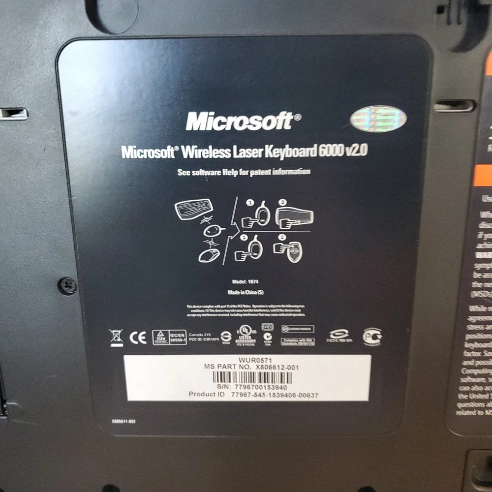 Microsoft wireless laser